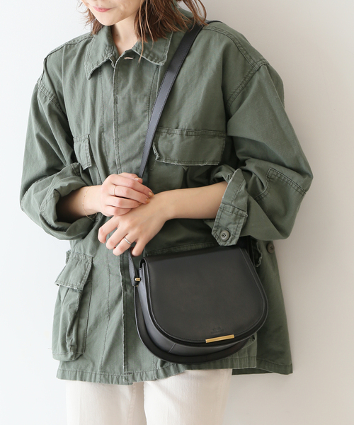 SLOBE IENA(スローブイエナ)の「【SEEKER / シーカー】SLOBE別注ショルダーバッグ◆(ショルダーバッグ・レディース・ブラック/ネイビー/キャメル・FREE)」の8枚目の写真