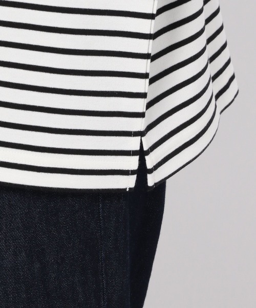 PAGEBOY（ページボーイ）の「ボーダーボリュームスリーブプルオーバー（Tシャツ/カットソー・レディース・マルチ/オフホワイト・FREE）」の16枚目の写真