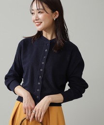 N.（N. Natural Beauty Basic） | ◆リングドットボタンカットカーディガン(カーディガン/ボレロ)