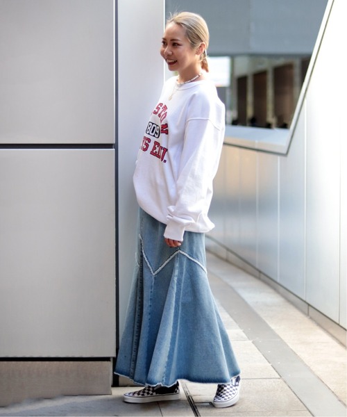 Champion(チャンピオン)の「【Champion/チャンピオン】reverse weave crew neck sweat(スウェット・レディース・ホワイト/ブラック/ネイビー・FREE)」の20枚目の写真