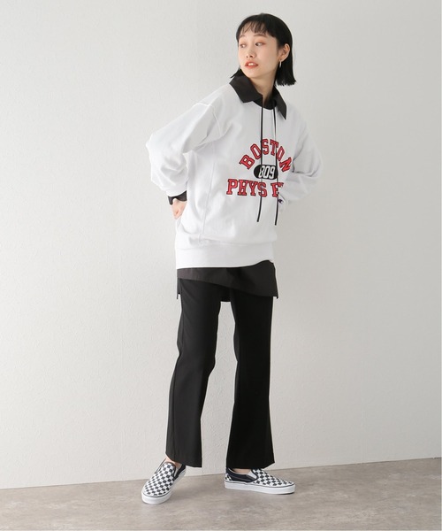 Champion(チャンピオン)の「【Champion/チャンピオン】reverse weave crew neck sweat(スウェット・レディース・ホワイト/ブラック/ネイビー・FREE)」の16枚目の写真