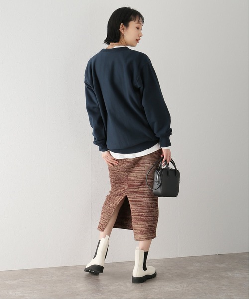 Champion(チャンピオン)の「【Champion/チャンピオン】reverse weave crew neck sweat(スウェット・レディース・ホワイト/ブラック/ネイビー・FREE)」の13枚目の写真