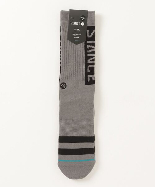 STANCE(スタンス)の「STANCE / スタンス OG(ソックス/靴下・メンズ・ブラック/レッド/ホワイト/グレー/サンドベージュ・FREE)」の1枚目の写真
