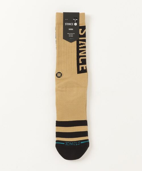 STANCE(スタンス)の「STANCE / スタンス OG(ソックス/靴下・メンズ・ブラック/レッド/ホワイト/グレー/サンドベージュ・FREE)」の4枚目の写真