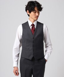 メンズのスーツベスト グレー 灰色系 防水 撥水 防汚 ファッション通販 Zozotown