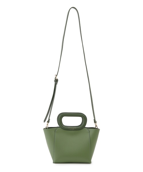 ROPE' PICNIC(ロペピクニック)の「オーバルハンドルミニトート&ショルダーバッグ(ショルダーバッグ・レディース・ブラック/キナリ/グリーン系その他/オレンジ・FREE)」の5枚目の写真