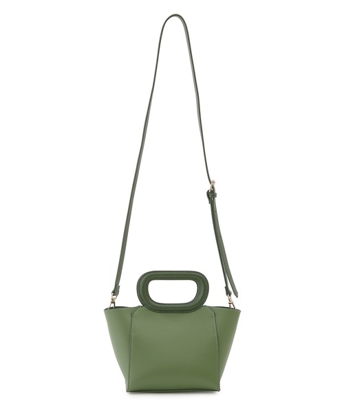 ROPE' PICNIC(ロペピクニック)の「オーバルハンドルミニトート&ショルダーバッグ(ショルダーバッグ・レディース・ブラック/キナリ/グリーン系その他/オレンジ・FREE)」の7枚目の写真