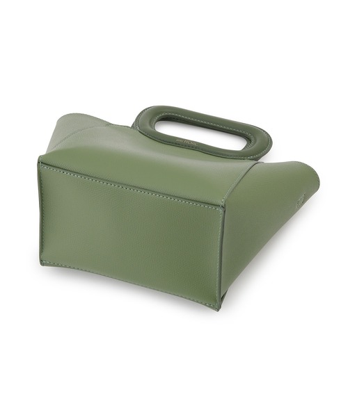 ROPE' PICNIC(ロペピクニック)の「オーバルハンドルミニトート&ショルダーバッグ(ショルダーバッグ・レディース・ブラック/キナリ/グリーン系その他/オレンジ・FREE)」の10枚目の写真