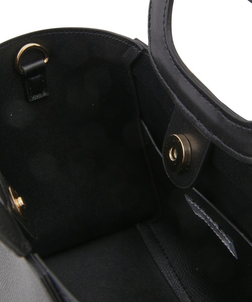 ROPE' PICNIC(ロペピクニック)の「オーバルハンドルミニトート&ショルダーバッグ(ショルダーバッグ・レディース・ブラック/キナリ/グリーン系その他/オレンジ・FREE)」の13枚目の写真