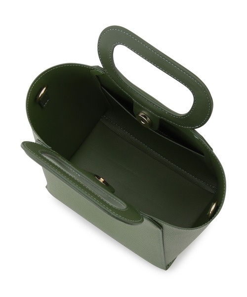 ROPE' PICNIC(ロペピクニック)の「オーバルハンドルミニトート&ショルダーバッグ(ショルダーバッグ・レディース・ブラック/キナリ/グリーン系その他/オレンジ・FREE)」の16枚目の写真