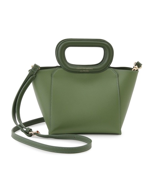 ROPE' PICNIC(ロペピクニック)の「オーバルハンドルミニトート&ショルダーバッグ(ショルダーバッグ・レディース・ブラック/キナリ/グリーン系その他/オレンジ・FREE)」の19枚目の写真