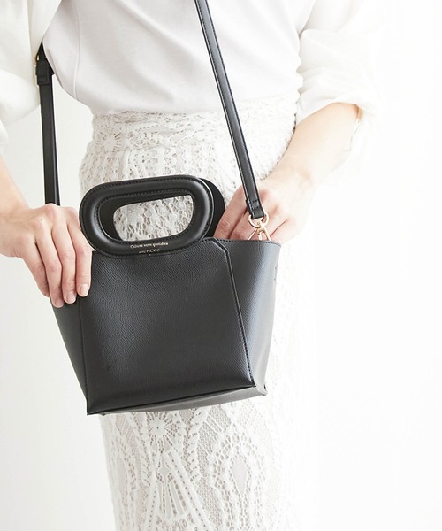 ROPE' PICNIC(ロペピクニック)の「オーバルハンドルミニトート&ショルダーバッグ(ショルダーバッグ・レディース・ブラック/キナリ/グリーン系その他/オレンジ・FREE)」の22枚目の写真