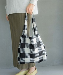 LEPSIM | チェックガラ3ルームトート 266592(ショルダーバッグ)