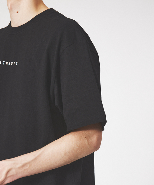 ABAHOUSE(アバハウス)の「【IN THE CITY】スモール ロゴTシャツ(Tシャツ/カットソー・メンズ・ホワイト/ブラック/パープル/ブルー/グレイッシュブルー/ピンク/ベージュ・44/46/48)」の13枚目の写真