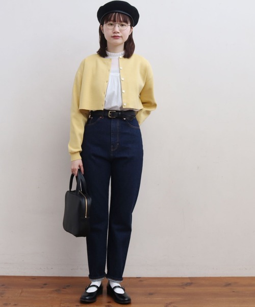 fig Ｌondon（フィグロンドン）の「grandma hand bag（ハンドバッグ・レディース・ダークブラウン/ブラック/ネイビー・FREE）」の7枚目の写真