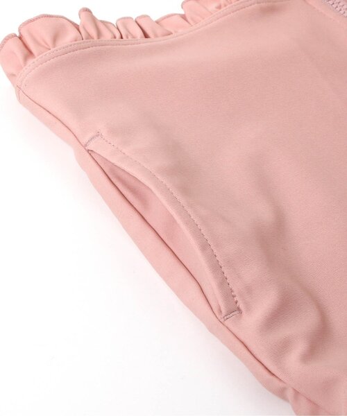 apres les cours（アプレレクール）の「肩フリルラッシュガード（ラッシュガード・キッズ・ピンク/アイボリー・140/80/130/100/90/120/110）」の16枚目の写真