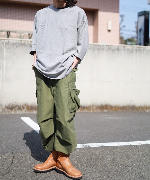 FRUIT OF THE LOOM(フルーツオブザルーム)の「【78】【FRUIT OF THE LOOM】7oz HEAVY WEIGHT BIG T(Tシャツ/カットソー・レディース・ホワイト/ブラック/杢グレー/カーキ・MEDIUM/LARGE/X-LARGE)」の10枚目の写真