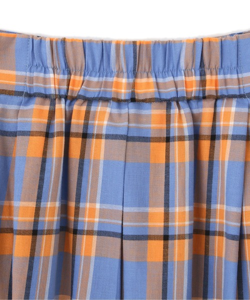 FREE'S MART（フリーズマート）の「◆カラーチェックタックフレアスカート（スカート・レディース・ブルー/グリーン・SMALL/MEDIUM）」の22枚目の写真