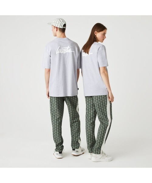 LACOSTE L!VE（ラコステライブ）の「ラコステライブ バックプリントポケットTシャツ（Tシャツ/カットソー・メンズ・ブラック/ホワイト/グレー/スカイブルー・L/S/M/LL/XS）」の18枚目の写真