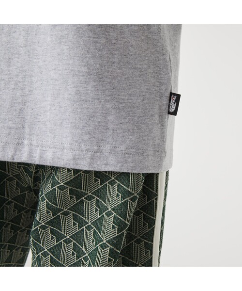 LACOSTE L!VE（ラコステライブ）の「ラコステライブ バックプリントポケットTシャツ（Tシャツ/カットソー・メンズ・ブラック/ホワイト/グレー/スカイブルー・L/S/M/LL/XS）」の16枚目の写真