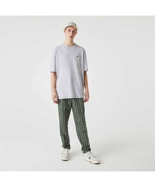 LACOSTE L!VE（ラコステライブ）の「ラコステライブ バックプリントポケットTシャツ（Tシャツ/カットソー・メンズ・ブラック/ホワイト/グレー/スカイブルー・L/S/M/LL/XS）」の15枚目の写真