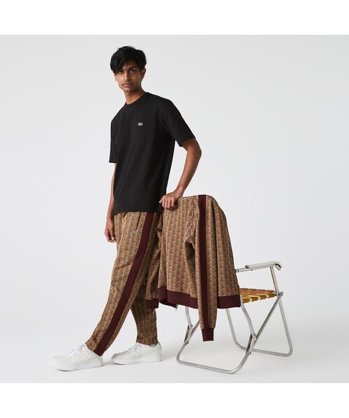 LACOSTE L!VE（ラコステライブ）の「ラコステライブ バックプリントポケットTシャツ（Tシャツ/カットソー・メンズ・ブラック/ホワイト/グレー/スカイブルー・L/S/M/LL/XS）」の10枚目の写真