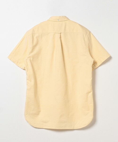 BEAMS PLUS（ビームスプラス）の「オックスフォード ショートスリーブ ボタンダウン シャツ（シャツ/ブラウス・メンズ・イエロー/ピンク/サックスブルー/ホワイト・X-LARGE/LARGE/MEDIUM/SMALL/X-SMALL）」の12枚目の写真
