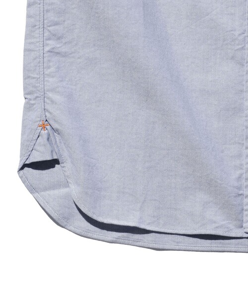 BEAMS PLUS（ビームスプラス）の「オックスフォード ショートスリーブ ボタンダウン シャツ（シャツ/ブラウス・メンズ・イエロー/ピンク/サックスブルー/ホワイト・X-LARGE/LARGE/MEDIUM/SMALL/X-SMALL）」の10枚目の写真