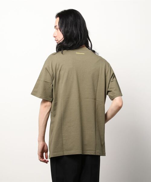 thisisneverthat（ディスイズネバーザット）の「T-LOGO TEE（Tシャツ/カットソー・メンズ・ブラック/グレー系その他/オリーブ/レモンイエロー/ネイビー/ホワイト/ロイヤルブルー/ライトグレー・XL/M/S/XS/L）」の9枚目の写真