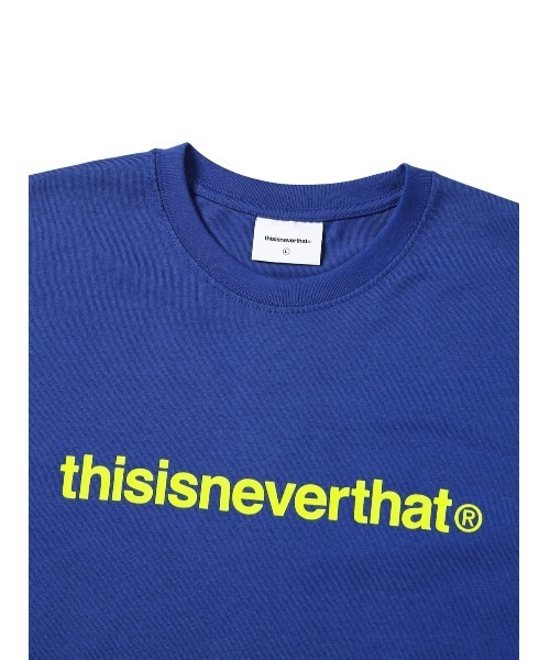 【thisisneverthat】★24SS・男女兼用★Tロゴ半袖Tシャツ SS24)T-Logo Tee（Tシャツ/カットソー）｜thisisneverthat