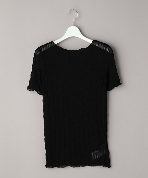 FREAK'S STORE（フリークスストア）の「シアーインナーショートスリーブTシャツ（Tシャツ/カットソー・レディース・ブラック/オフホワイト/ピンク・ﾌﾘ-）」の20枚目の写真