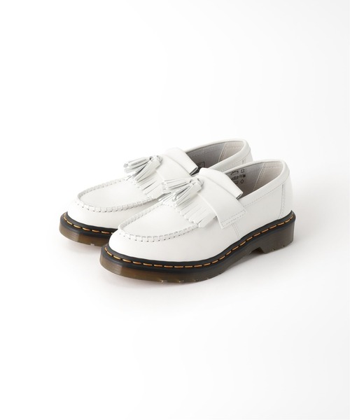 Dr. Martens(ドクターマーチン)の「【Dr.Martens / ドクターマーチン】adrian Y loafer(ローファー・レディース・ホワイト・24cm/25cm/23cm)」の1枚目の写真