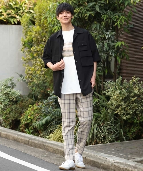 a.v.v（アーヴェヴェ）の「フィッシングワイドシャツ（シャツ/ブラウス・メンズ・ブラック・46/48）」の7枚目の写真