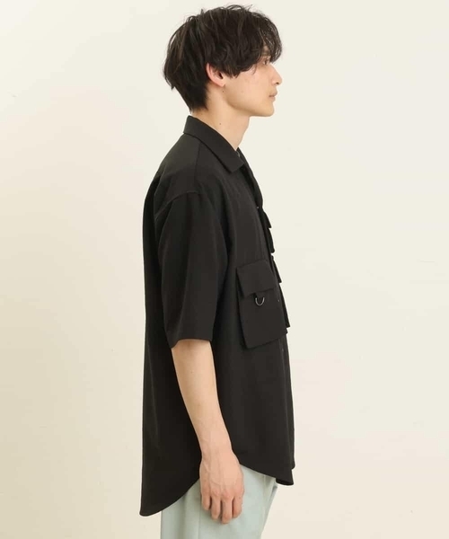 a.v.v（アーヴェヴェ）の「フィッシングワイドシャツ（シャツ/ブラウス・メンズ・ブラック・46/48）」の14枚目の写真