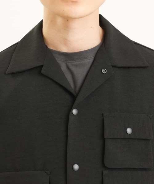 a.v.v（アーヴェヴェ）の「フィッシングワイドシャツ（シャツ/ブラウス・メンズ・ブラック・46/48）」の16枚目の写真