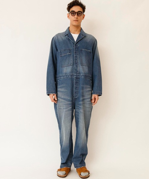Johnbull（ジョンブル）の「12オンスデニムオールインワン（つなぎ