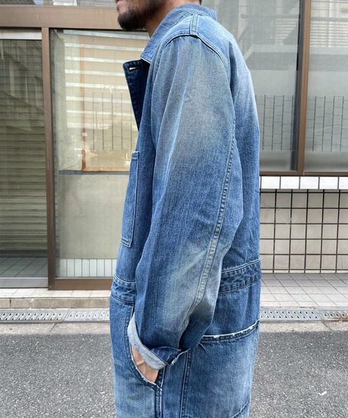 Johnbull（ジョンブル）の「12オンスデニムオールインワン（つなぎ