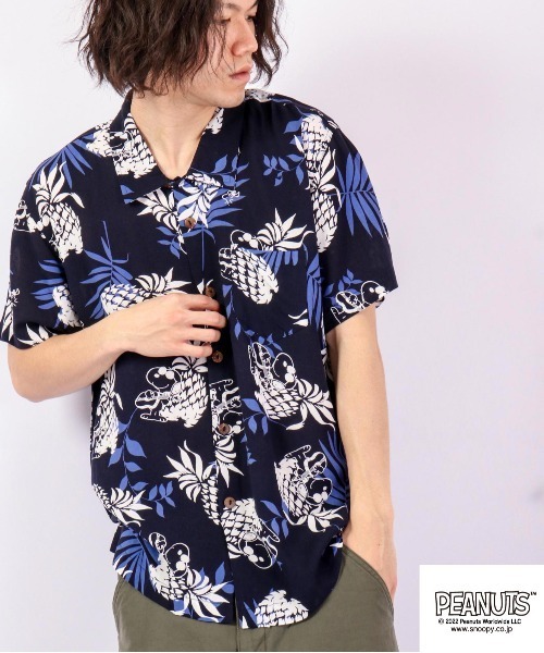 PEANUTS（ピーナッツ）の「PEANUTS スヌーピー アロハシャツ（シャツ