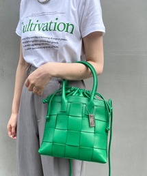 WEB限定 loti メッシュ巾着ショルダーBAG