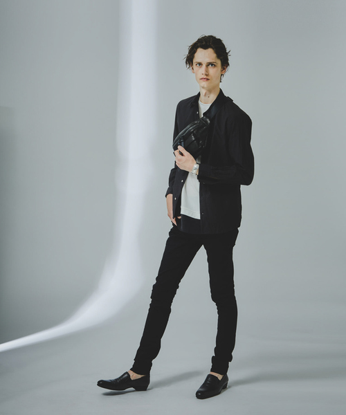 DECADE（ディケイド）の「【別注】DECADE レザーボディバッグ（ボディバッグ/ウエストポーチ・メンズ・ブラック・フリー）」の8枚目の写真