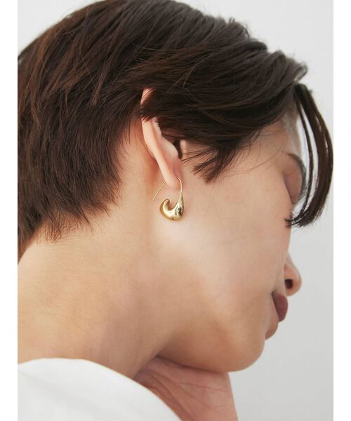 LAGUNAMOON(ラグナムーン)の「ソリッドフォルムピアス(ピアス(両耳用)・レディース・シルバー/ゴールド・FREE)」の5枚目の写真