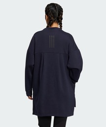 【新品】adidas オーバーサイズ　モックネック　フリースチュニック Yahoo!オークション - adidas 新品 モックネック フリース