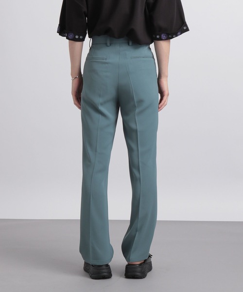 HARE(ハレ)の「ストレートスリムトラウザー(HARE)(スラックス・メンズ・ブラック/グリーン系その他・SMALL/MEDIUM)」の9枚目の写真