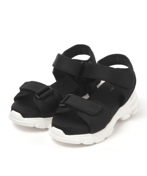 LEPSIM（レプシィム）の「スニーカーソールサンダル　285240（サンダル・レディース・ブラウン/ブラック・LARGE/MEDIUM）」の3枚目の写真