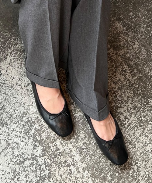 SHENERY（シーナリー）の「バレエシューズ（バレエシューズ・レディース・ブラック/ベージュ・38/36/37）」の9枚目の写真