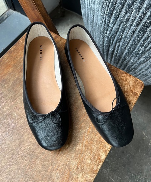 SHENERY（シーナリー）の「バレエシューズ（バレエシューズ・レディース・ブラック/ベージュ・38/36/37）」の13枚目の写真