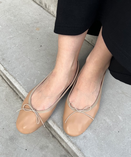 SHENERY（シーナリー）の「バレエシューズ（バレエシューズ・レディース・ブラック/ベージュ・38/36/37）」の14枚目の写真