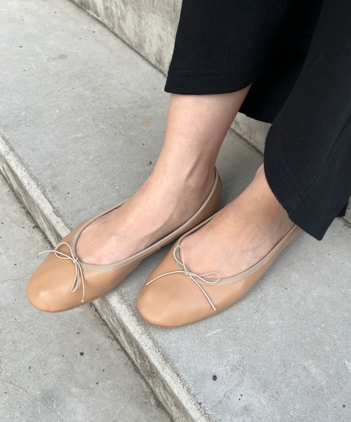 SHENERY（シーナリー）の「バレエシューズ（バレエシューズ・レディース・ブラック/ベージュ・38/36/37）」の15枚目の写真