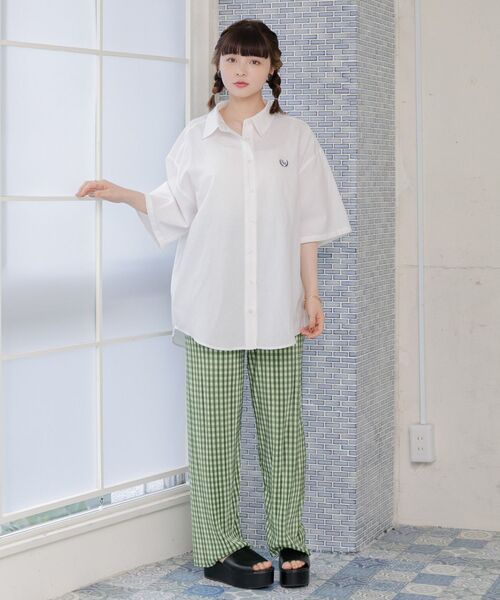 ems excite(エムズエキサイト)の「ギンガムラフPT(その他パンツ・レディース・ブラック系その他2/グリーン系その他2/ブルー系その他2・FREE)」の20枚目の写真