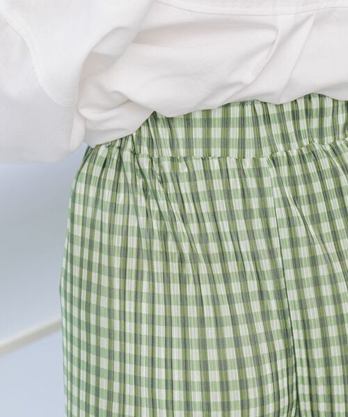 ems excite(エムズエキサイト)の「ギンガムラフPT(その他パンツ・レディース・ブラック系その他2/グリーン系その他2/ブルー系その他2・FREE)」の21枚目の写真